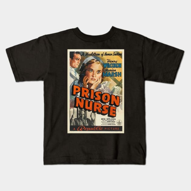 Prison Nurse Kids T-Shirt by Donkeh23